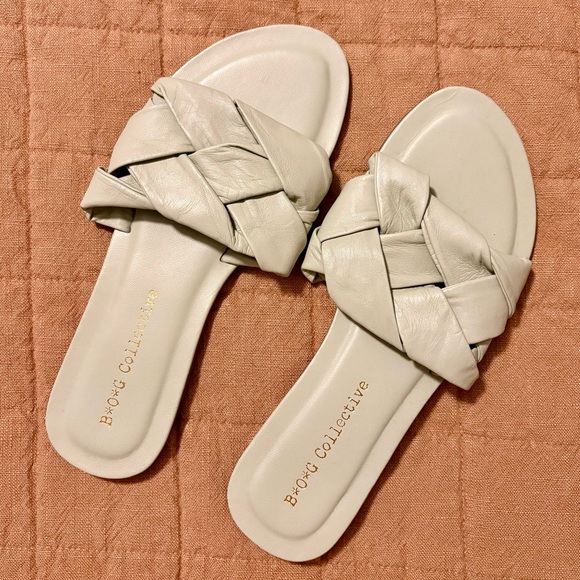 BOG Collective Daisy Sandal in Mint Green - Picture 3 of 3